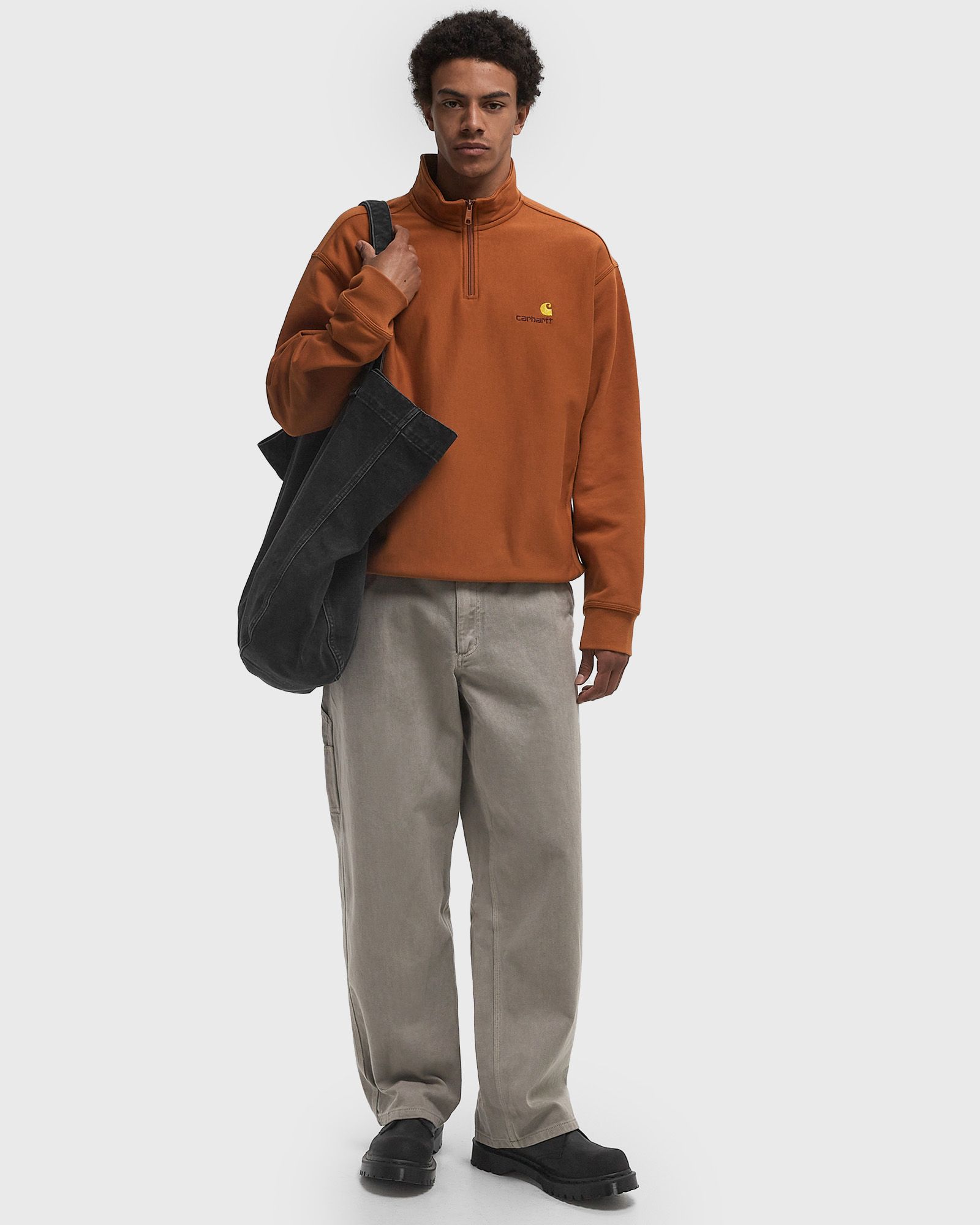 Half Zip American Script Sweat