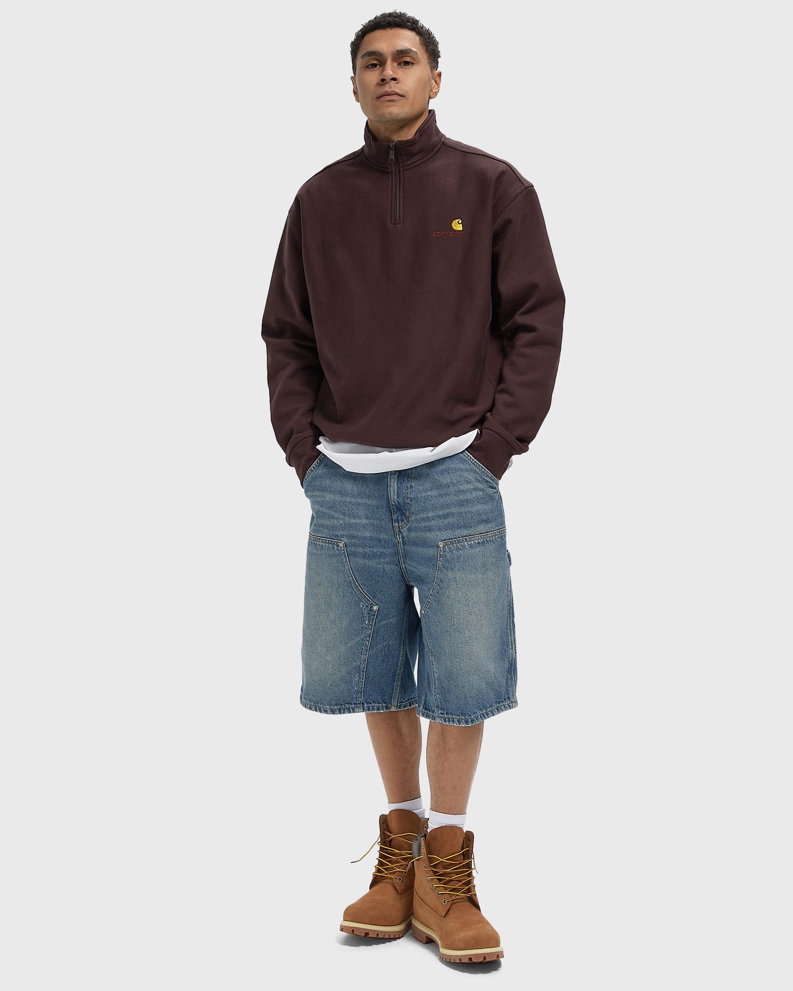 Half Zip American Script Sweat