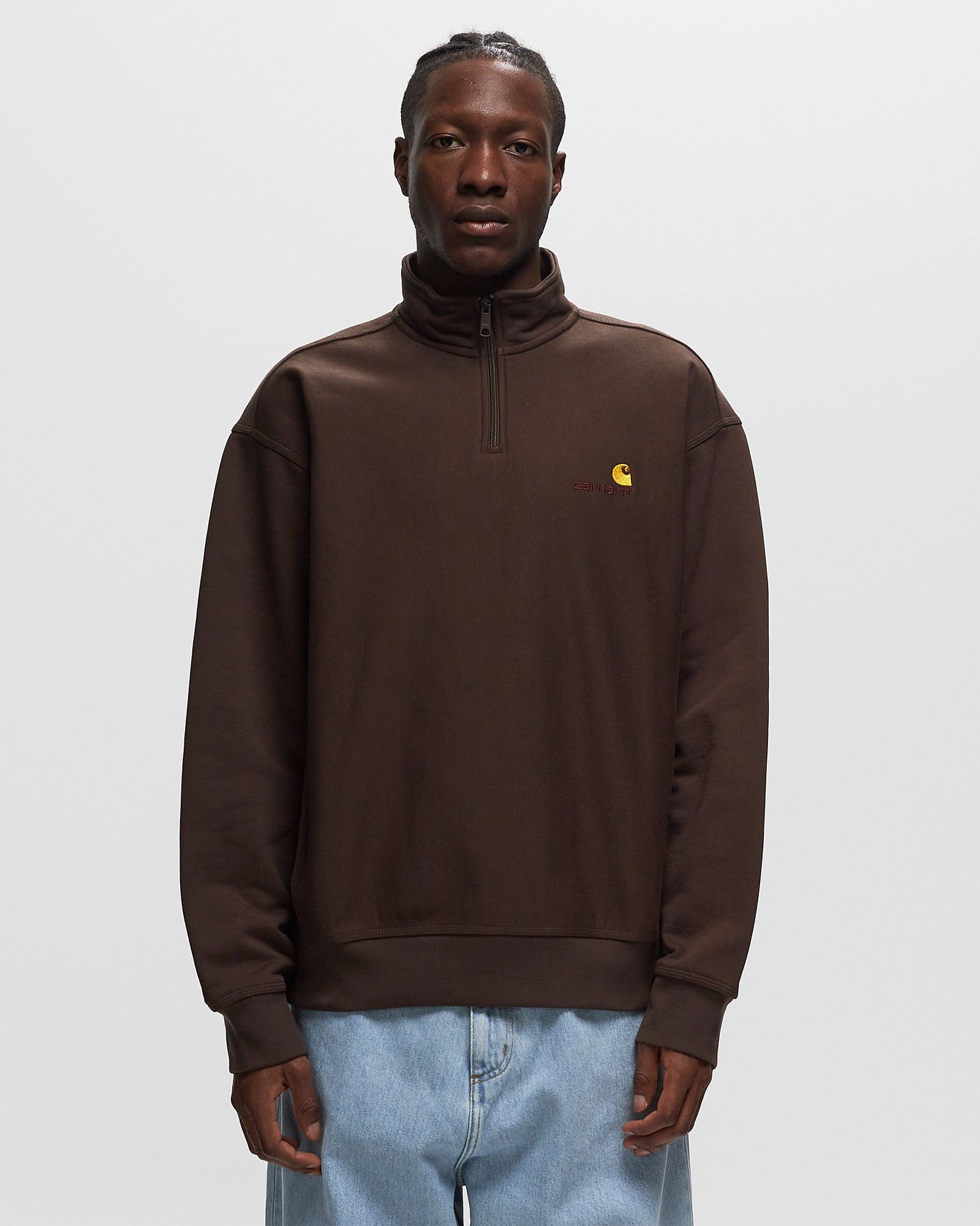 Half Zip American Script Sweat