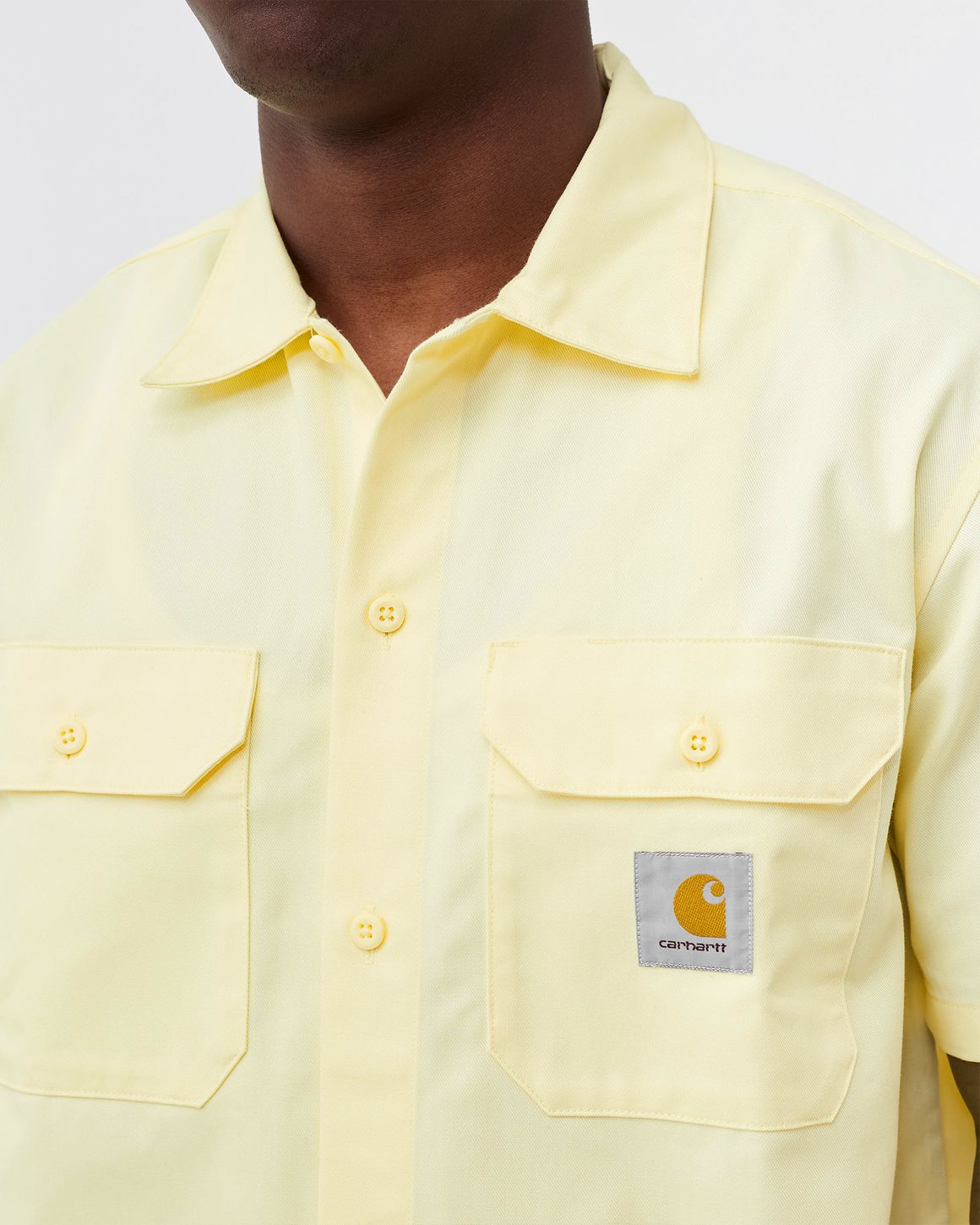 Carhartt WIP S/S Master Shirt Yellow | BSTN Store