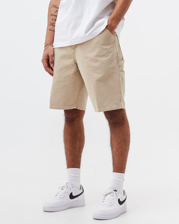 Carhartt WIP Single Knee Short Brown - DUSTY H BROWN