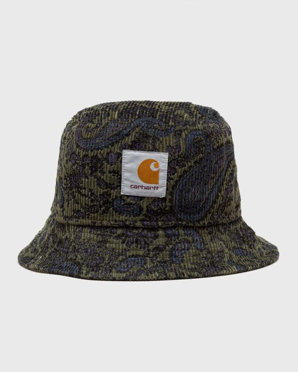 Carhartt WIP Cord Bucket Hat | Plant Paisley Print