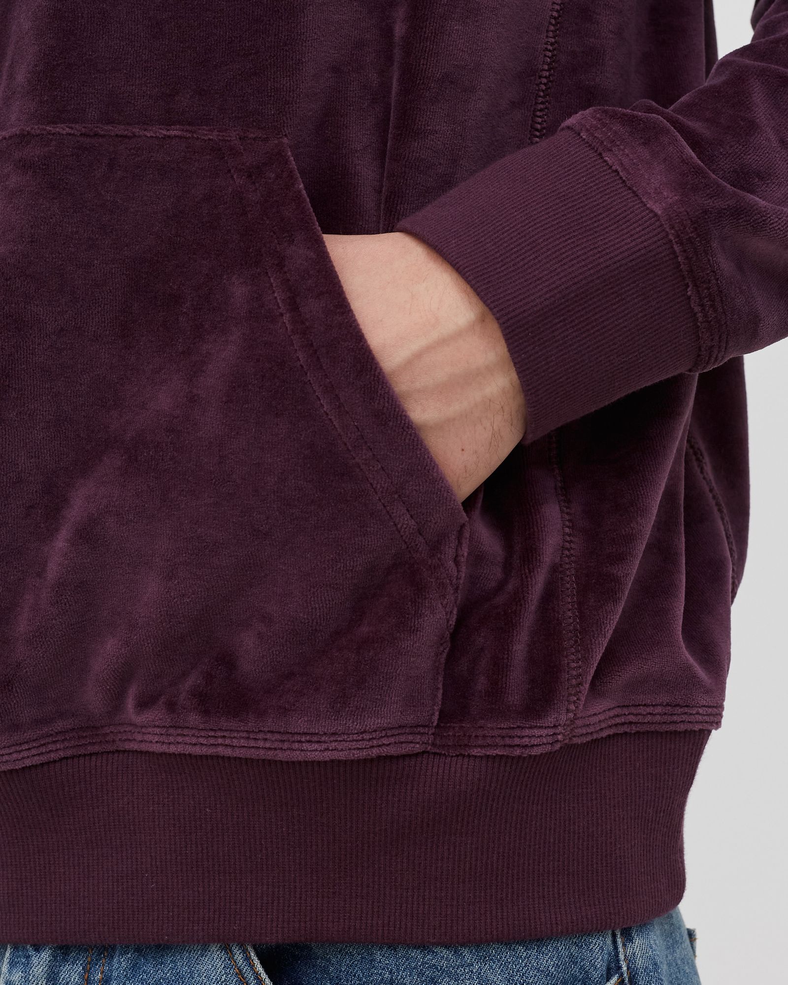 Hooded United Script Sweat