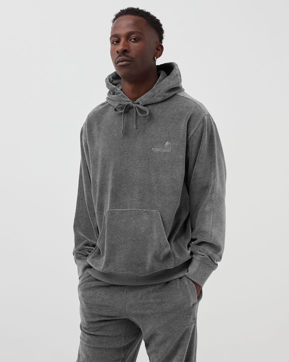 Carhartt WIP United Script HOODIE Grey Dark Grey Heather