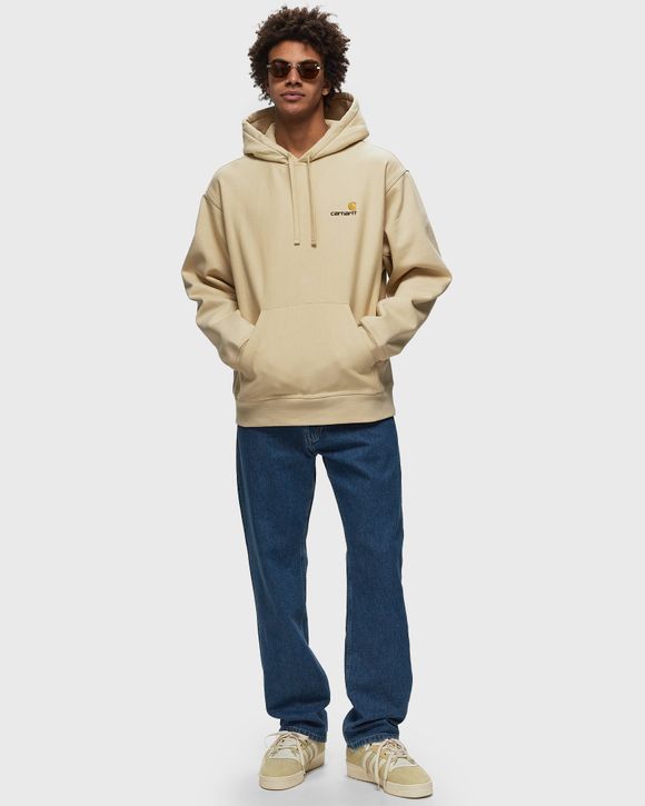 Carhartt hooded american online script sweatshirt