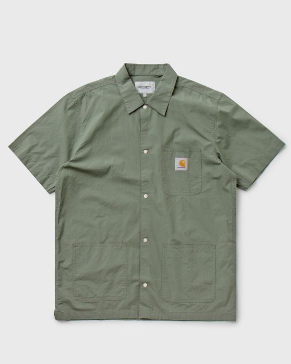 S/S Creek Shirt - DOLLAR GREEN