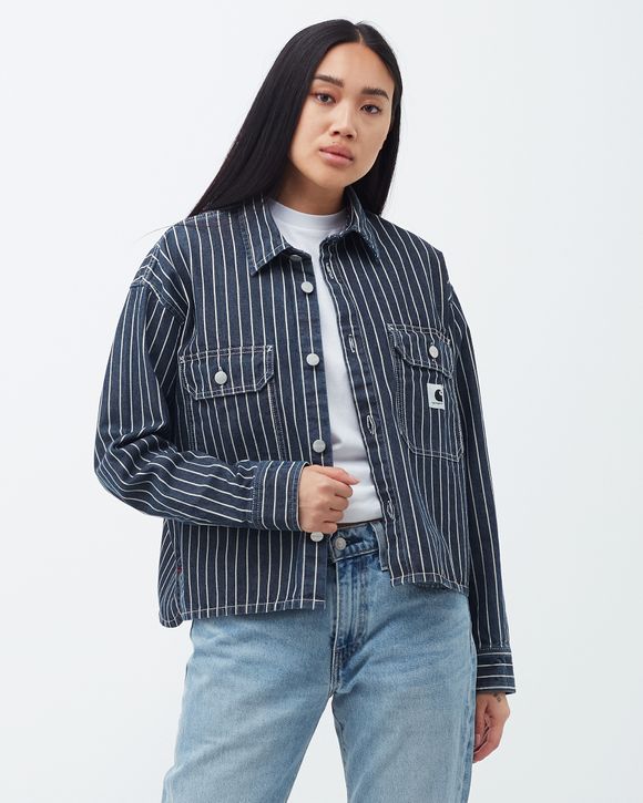 トップス carhartt wip Carhartt Relaxed Fit Tencel Half Zip Sweatshirt for Women in