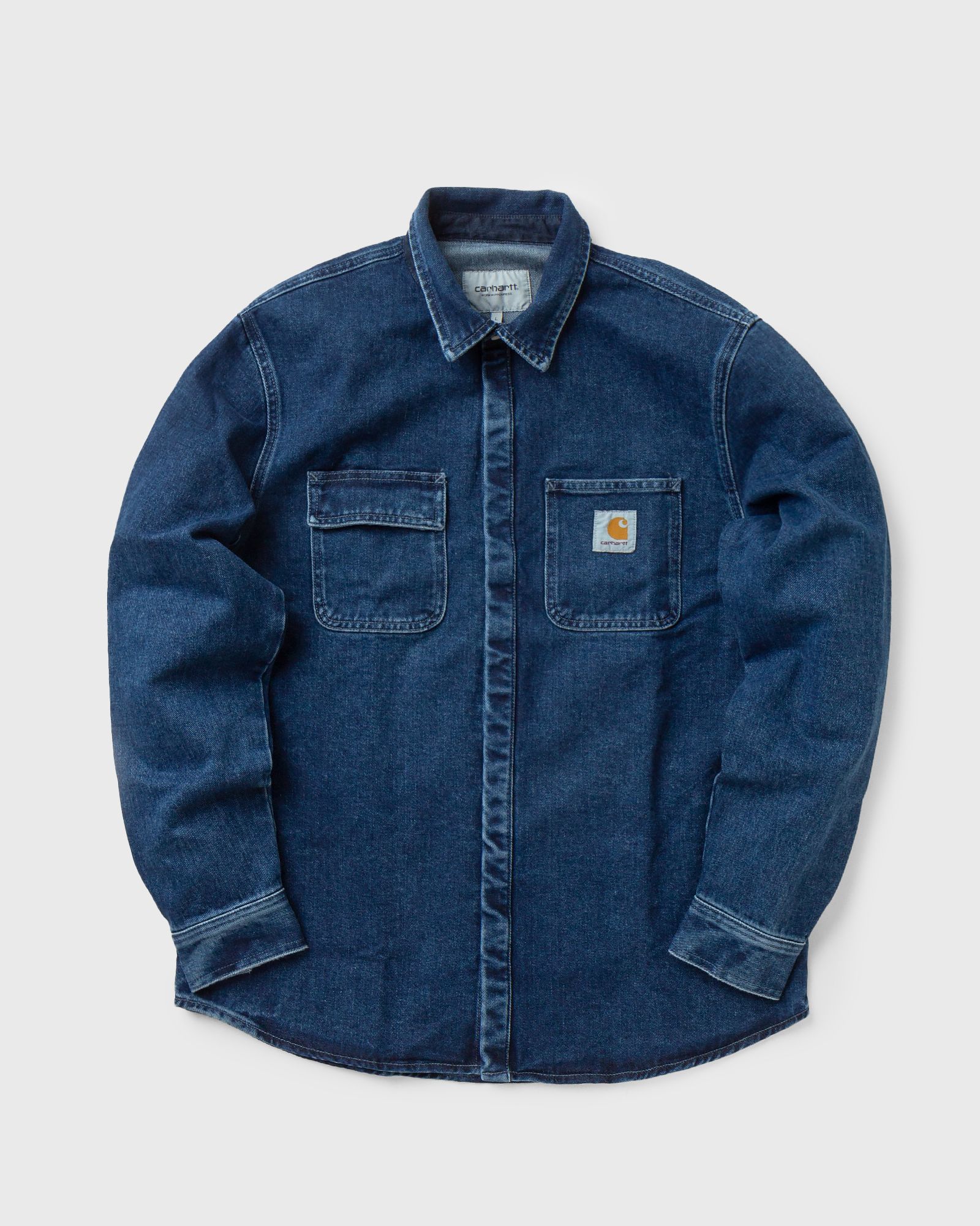 Carhartt WIP - salinac shirt jacket men overshirts blue in größe:s