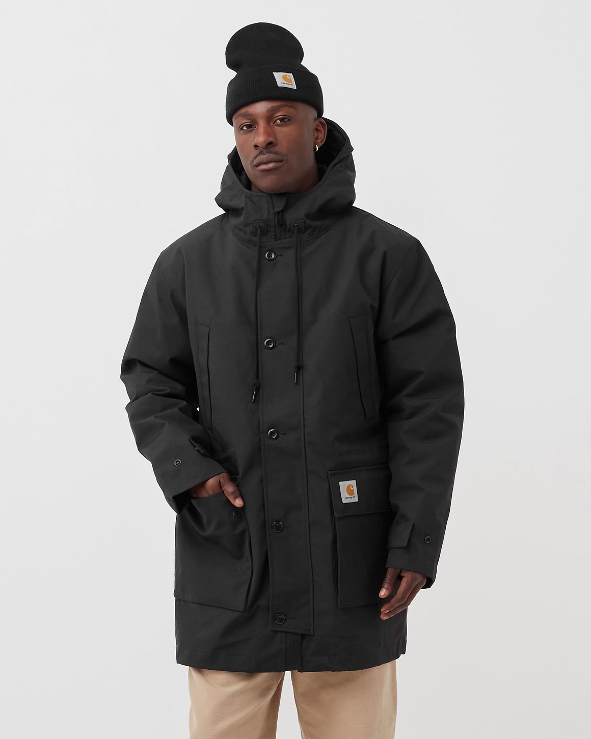 Carhartt WIP Vernon Parka Black | BSTN Store