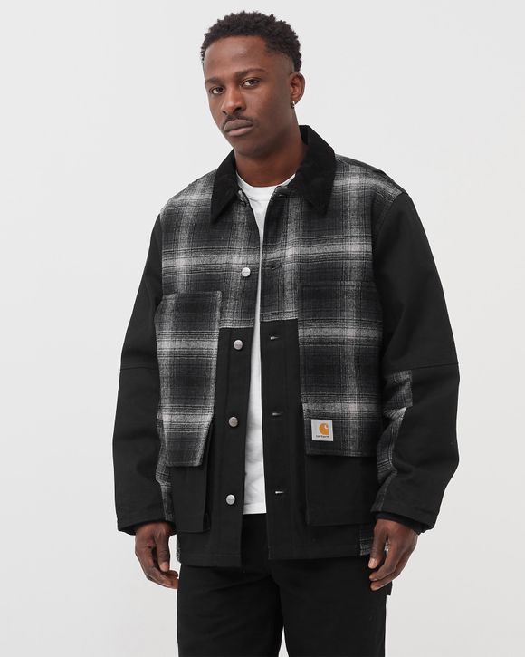 Carhartt WIP Highland Jacket Black - BLACK / HIGHLAND CHECK, BLACKSMITH