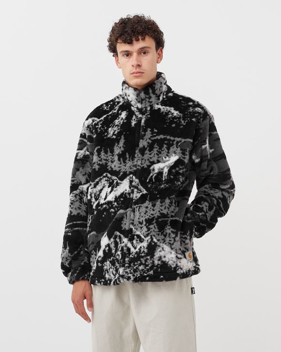 Carhartt WIP High Plains Liner Jacket Black - HIGH PLAINS JACQUARD, BLACK