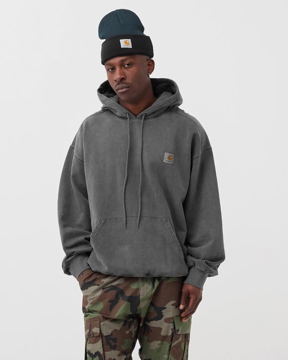 Grey hoodie carhartt hot sale