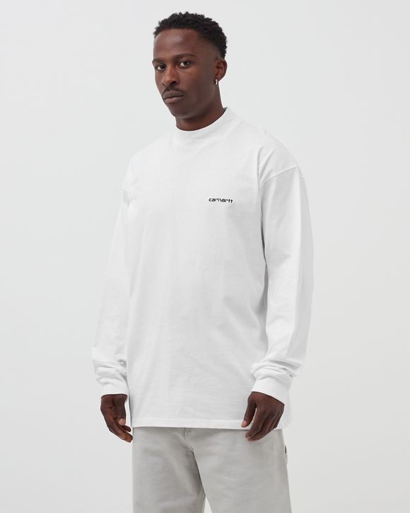 Mockneck Script Embro Longsleeve