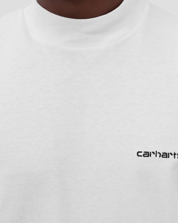 Mockneck Script Embro Longsleeve