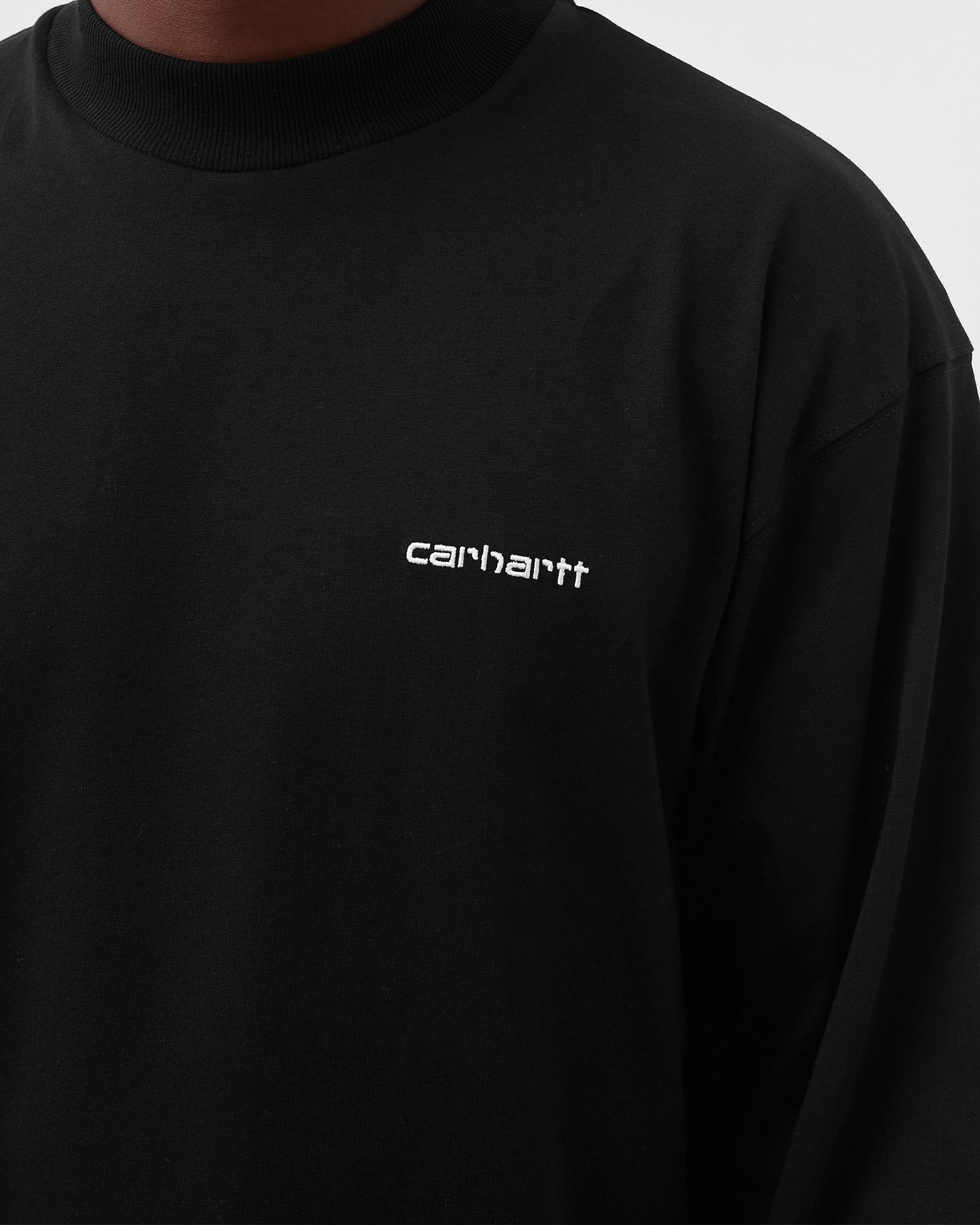 Mockneck Script Longsleeve