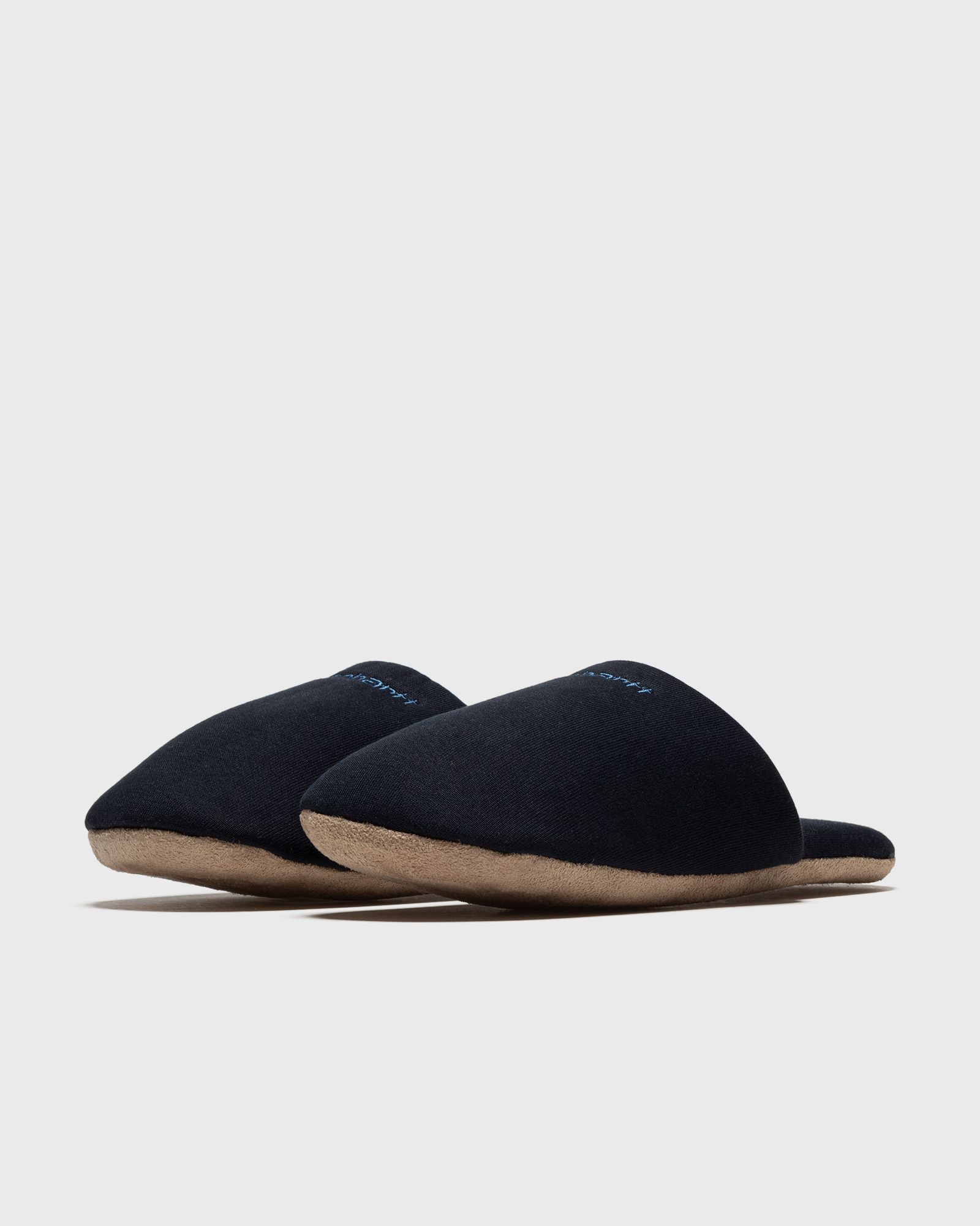 Script Embroidery Slippers