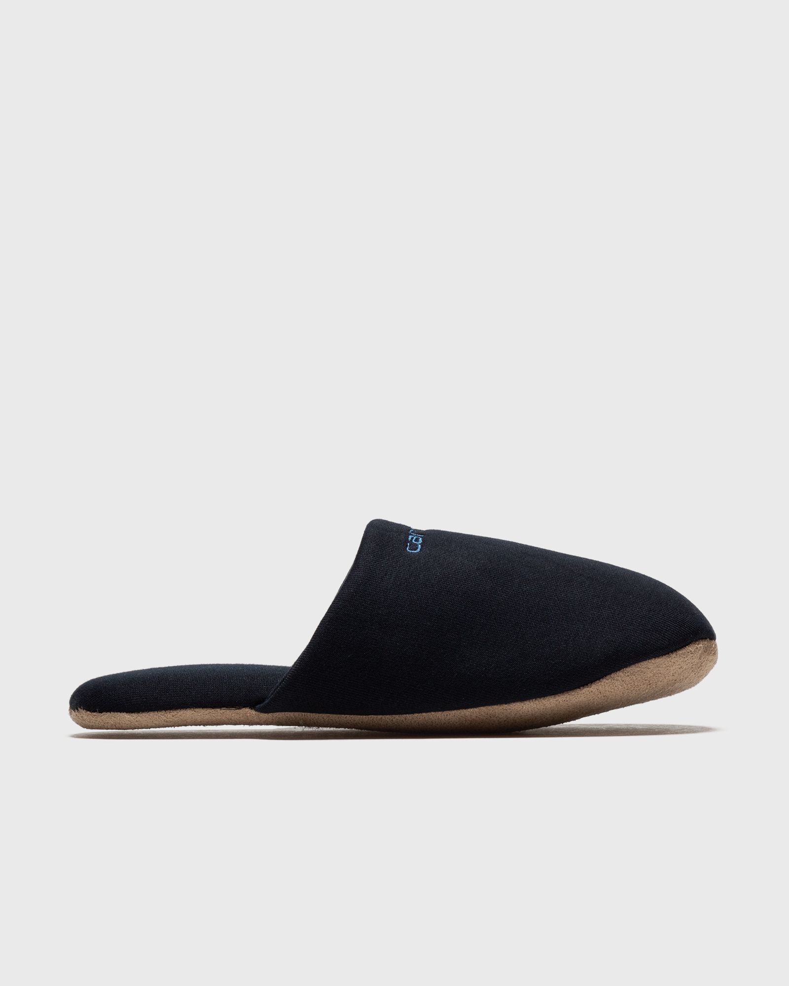 Script Embroidery Slippers