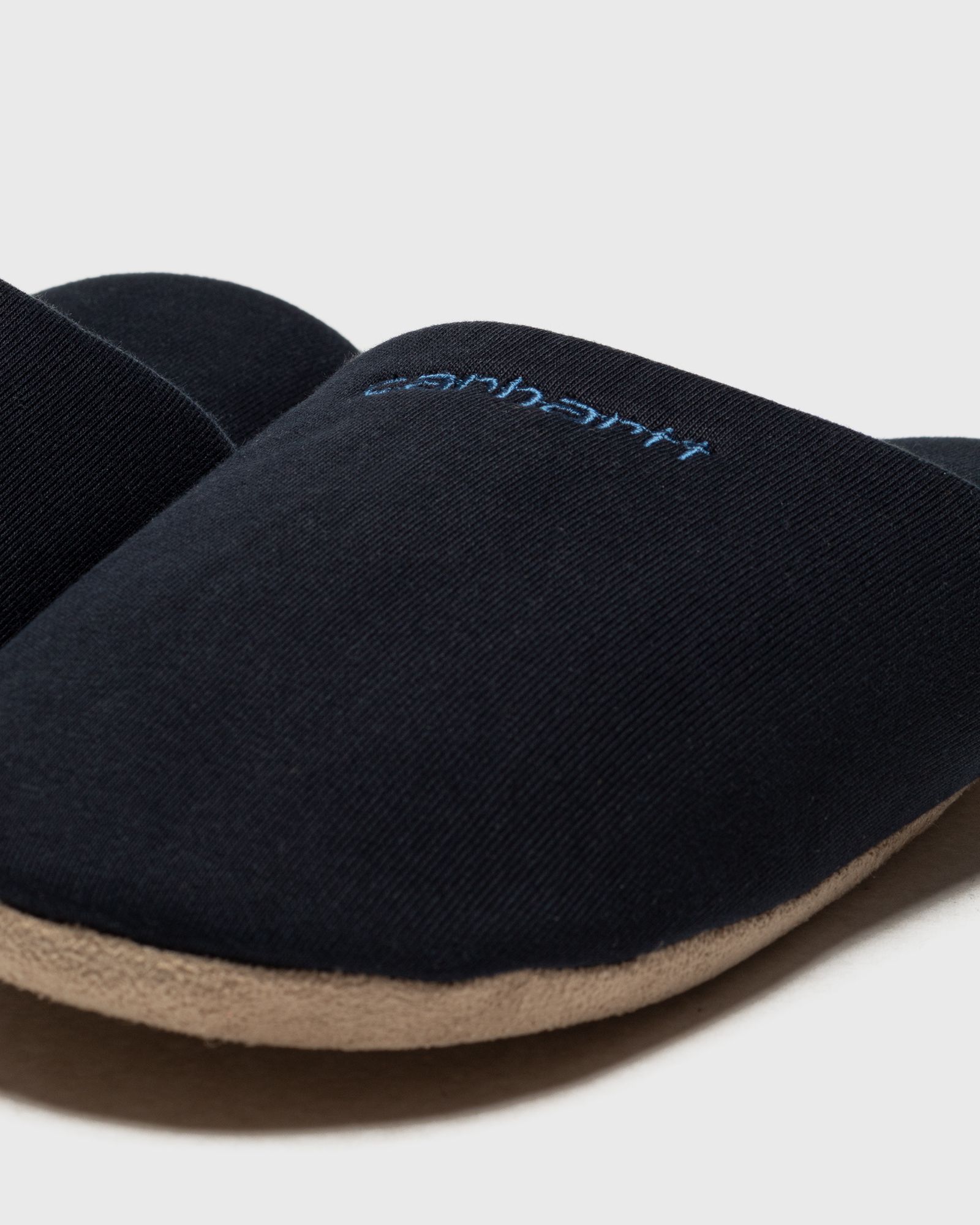 Script Embroidery Slippers