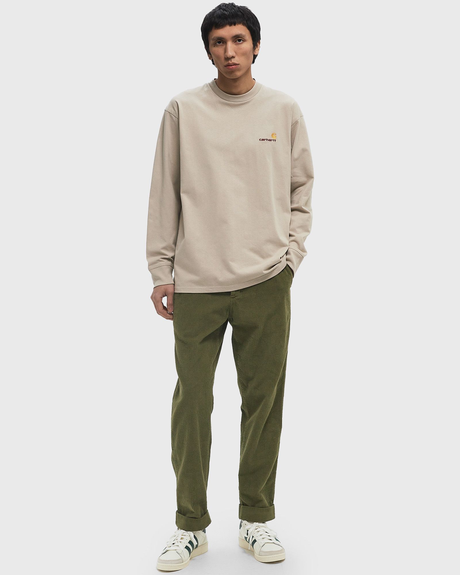 L/S American Script Tee