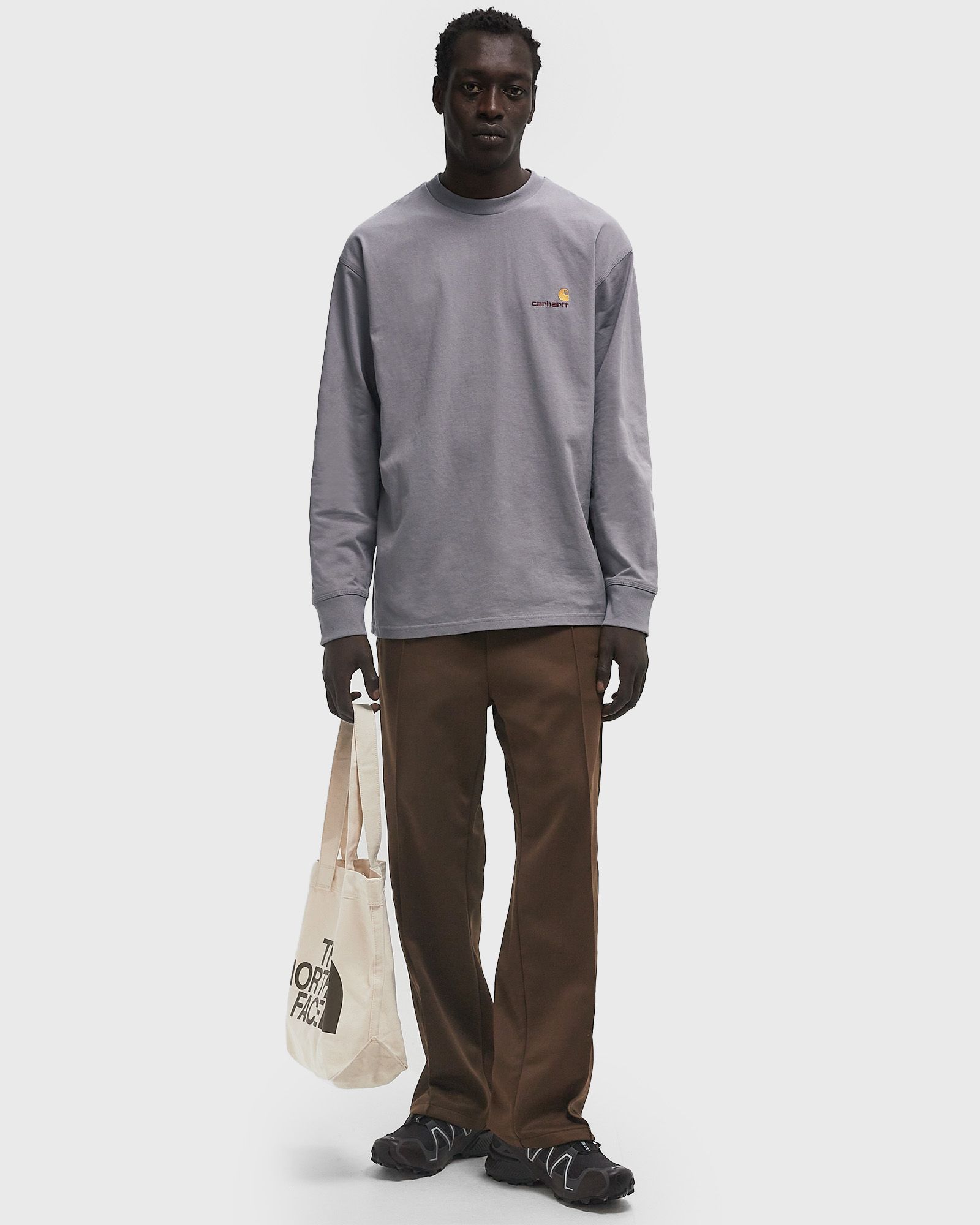 L/S American Script Tee