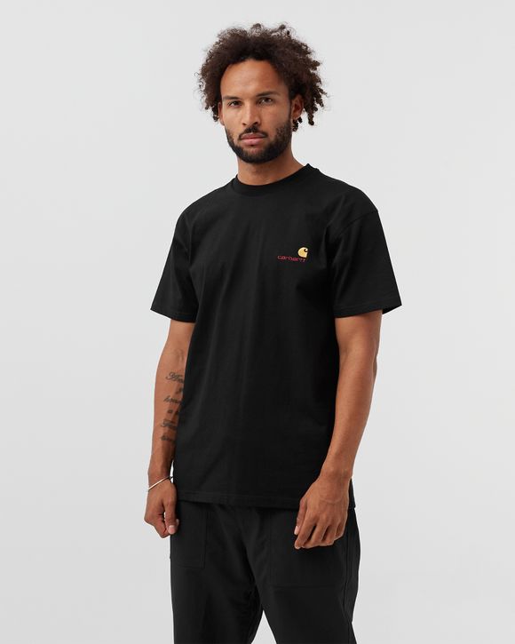 Carhartt WIP S/S American Script T-Shirt Black | BSTN Store