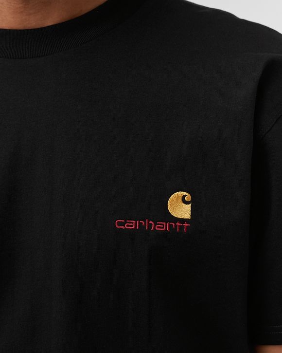 Carhartt WIP S/S American Script T-Shirt Black | BSTN Store