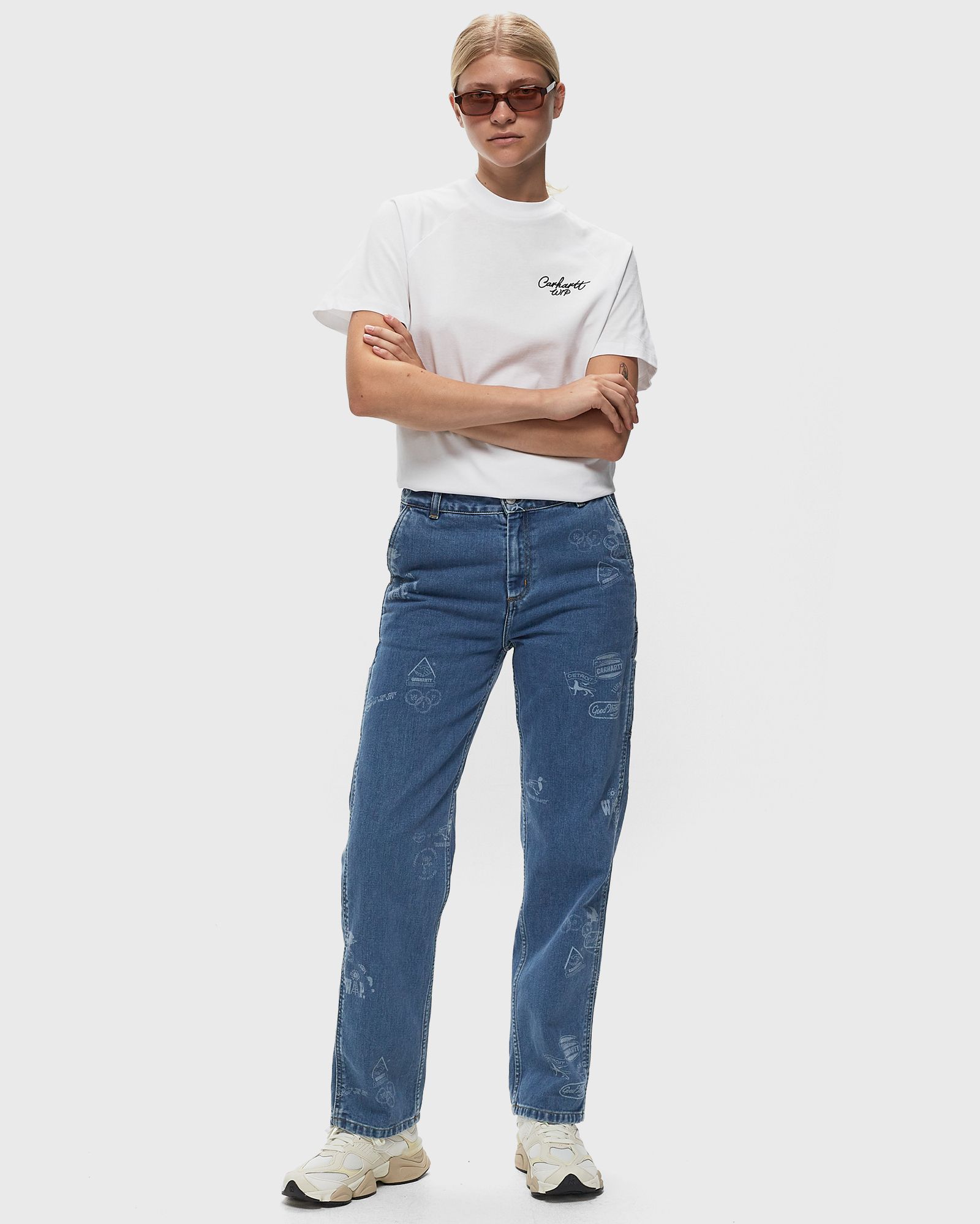 WMNS S/S Signature Tee