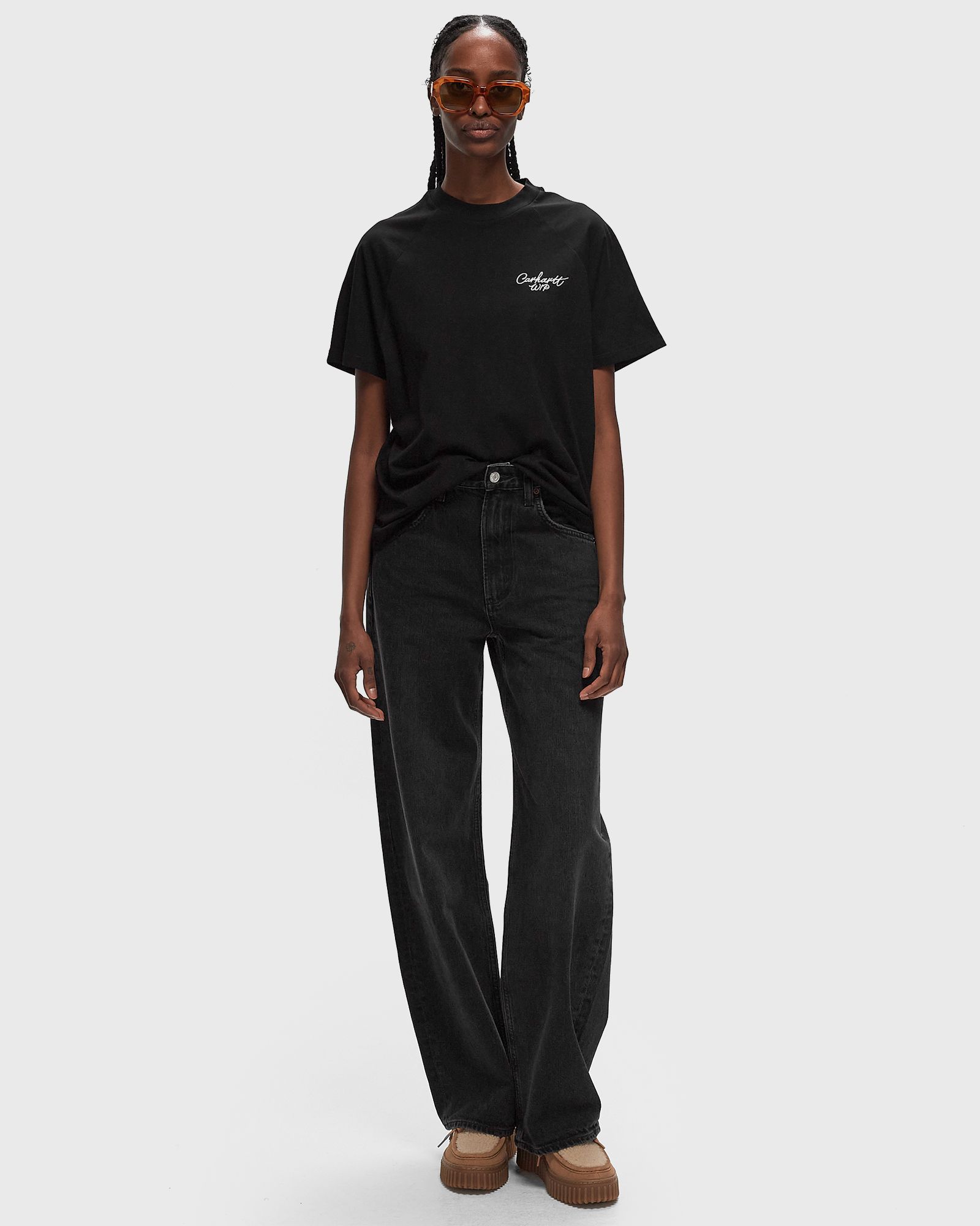 WMNS S/S Signature Tee