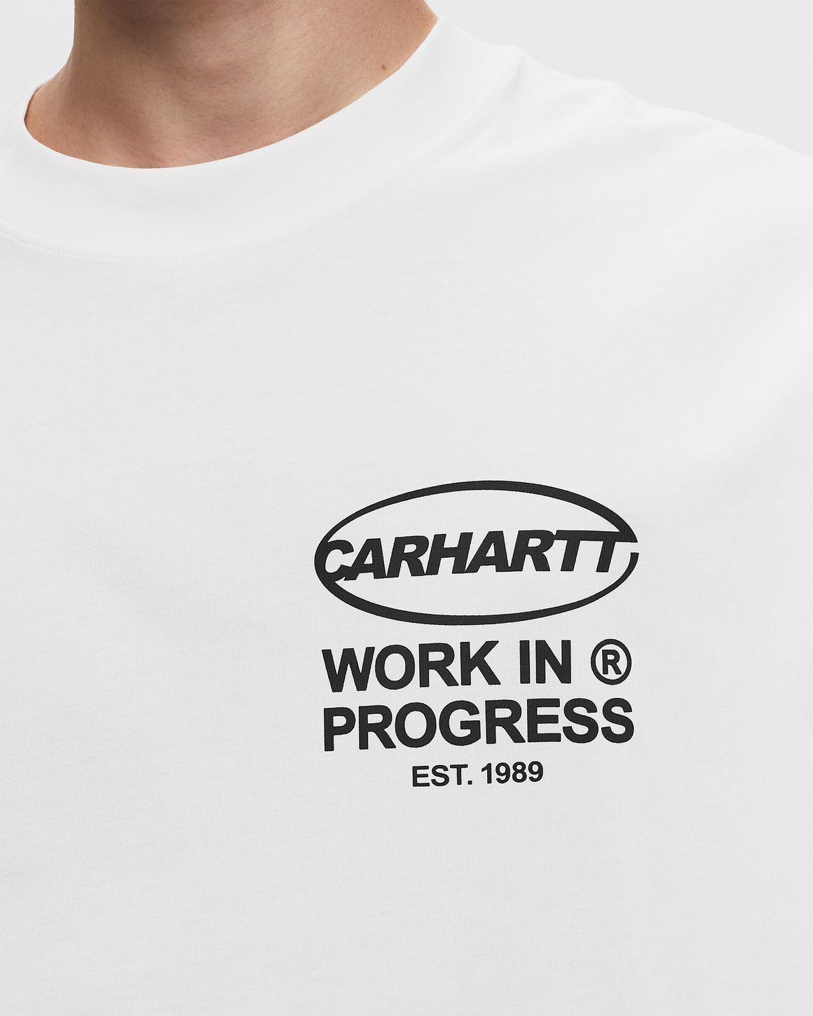 Carhartt WIP S S Body Of Work Tee White BSTN Store