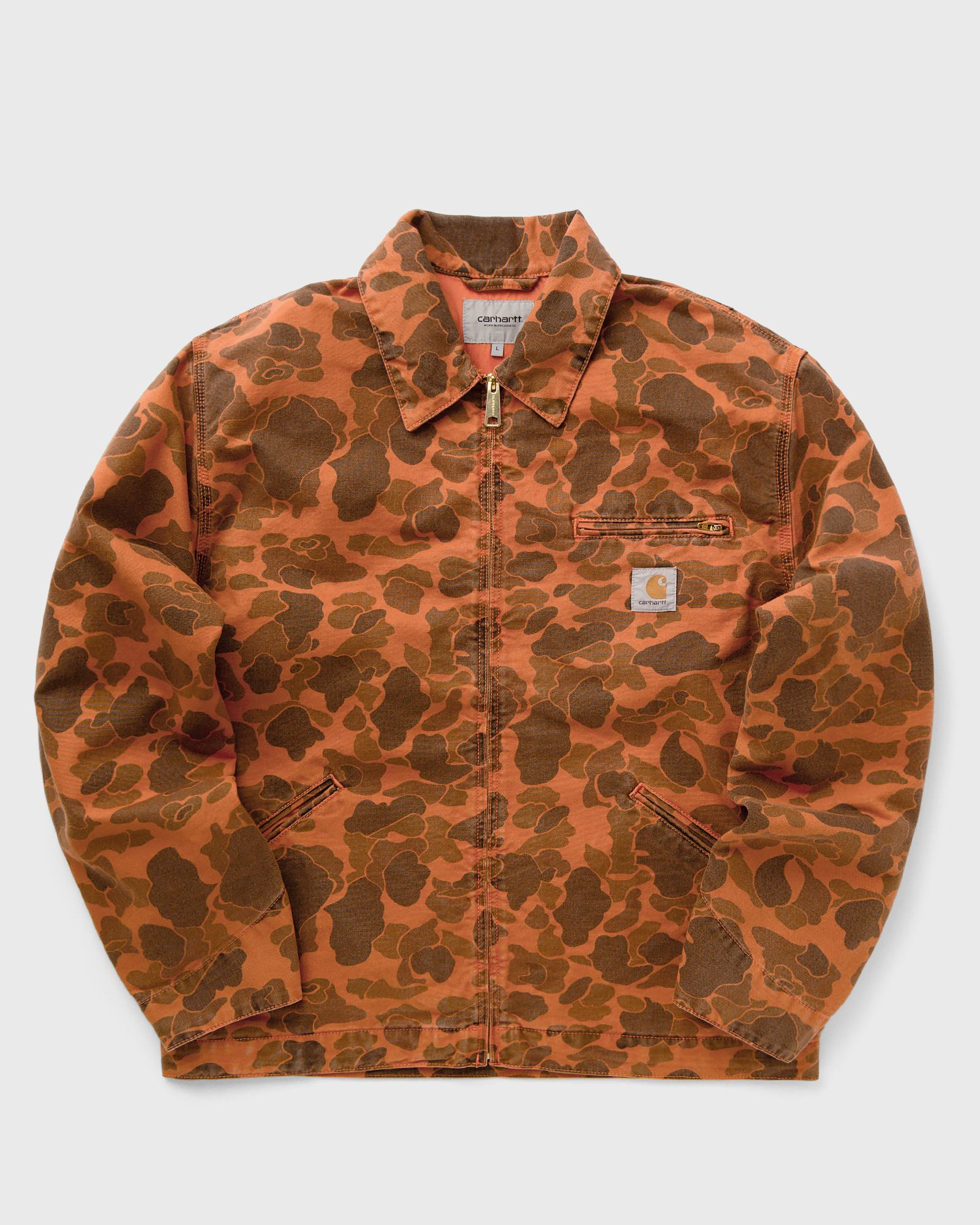 Carhartt WIP DUCK DETROIT JACKET カモ柄 S Carhartt WIP Duck Detroit Jacket | Green | FARFETCH JO