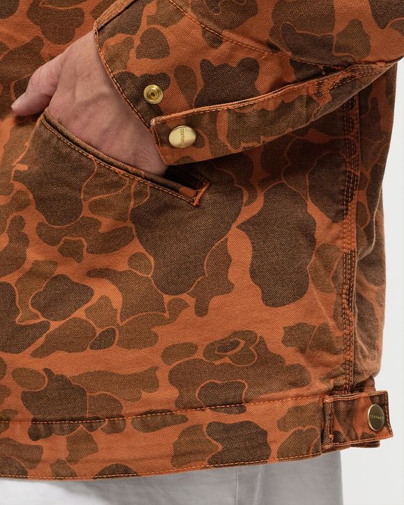 Carhartt WIP DUCK DETROIT JACKET カモ柄 S Carhartt WIP DUCK DETROIT JACKET カモ柄 S