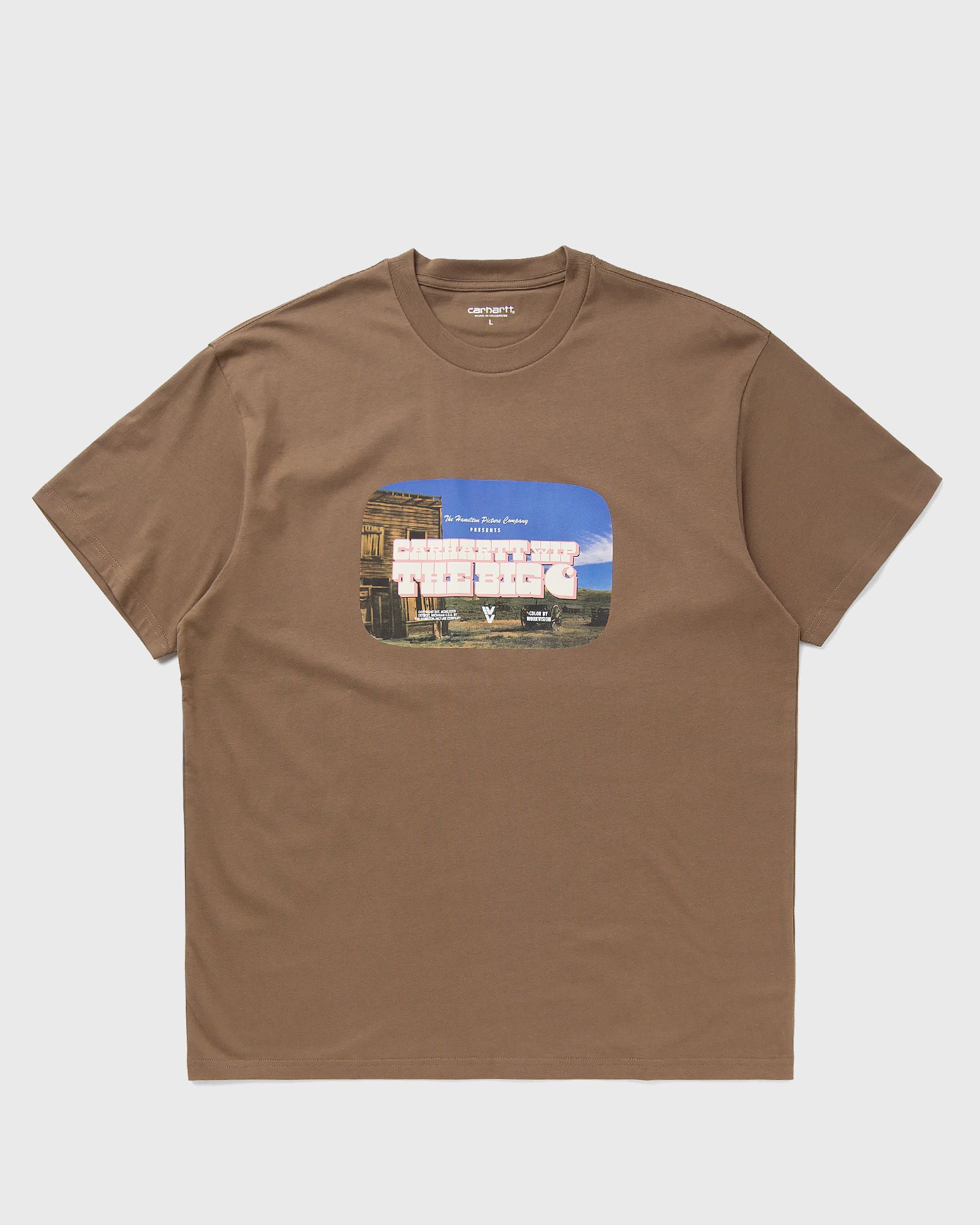 Tシャツ・カットソー Carhartt SS25 'Greatest Flicks' T-shirt (I034393 05XX) Carhartt WIP S/S Greatest Flicks Tee Brown | BSTN Store