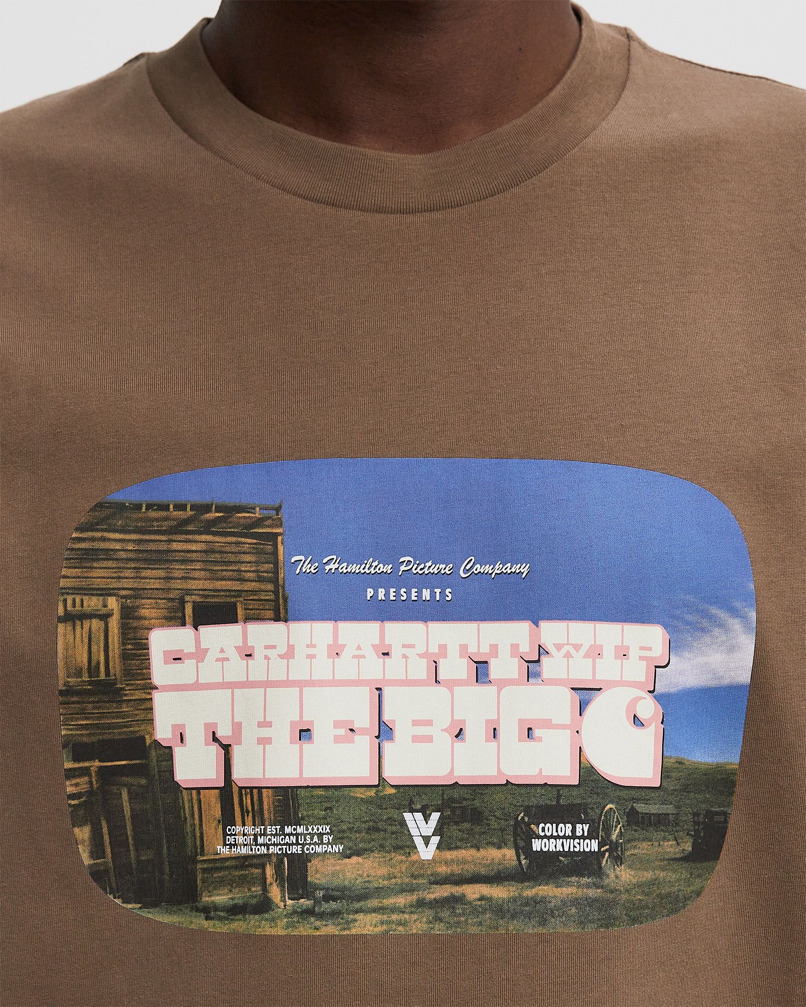Carhartt WIP S/S Greatest Flicks Tee Brown | BSTN Store