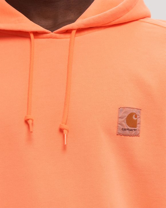 パーカー・フーディ Carhartt SS25 \"HOODED INDUSTRY\" (I034417 2M3 GD) Carhartt WIP Hooded Industry Sweat Orange | BSTN Store