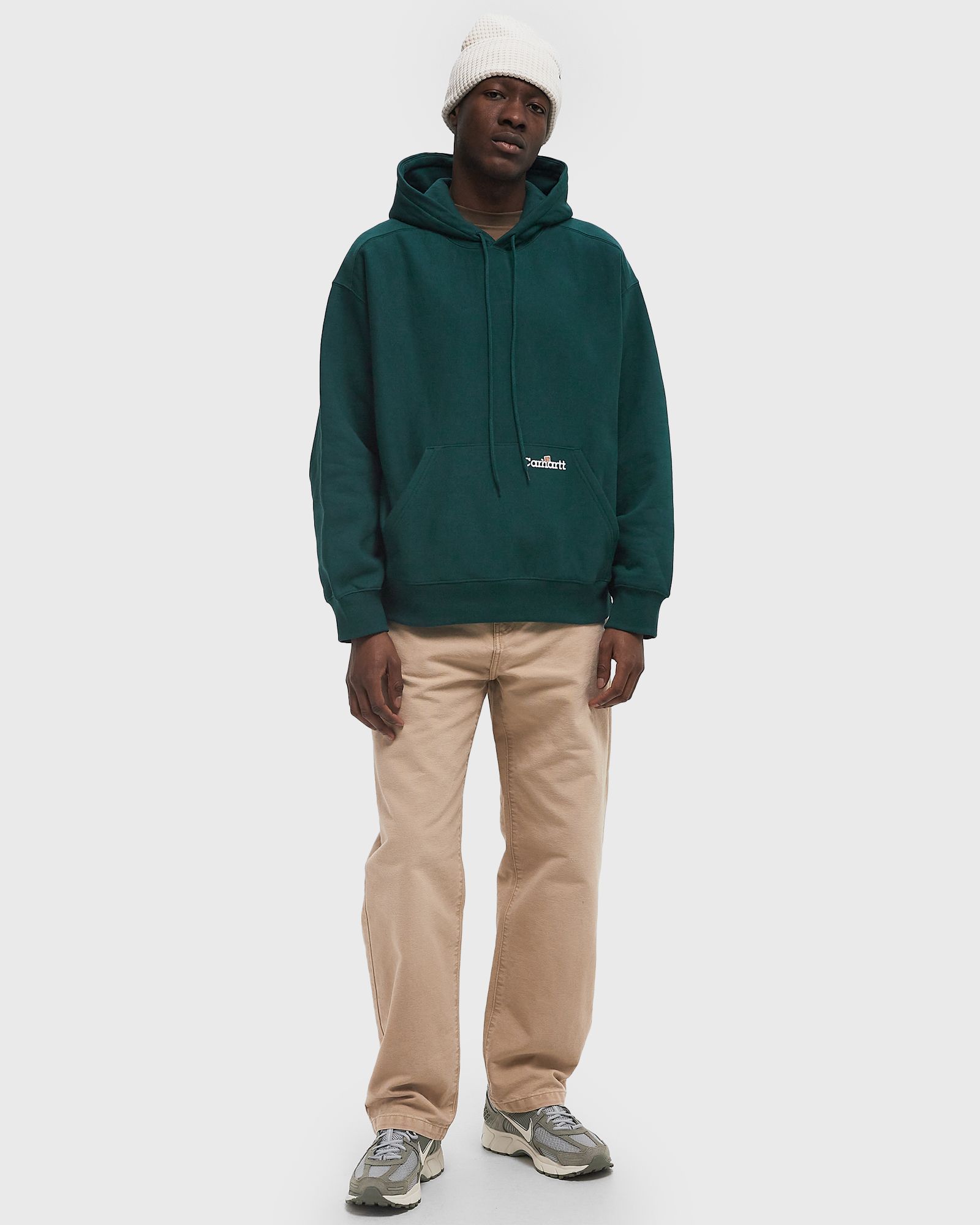 Hooded Label Script Sweat