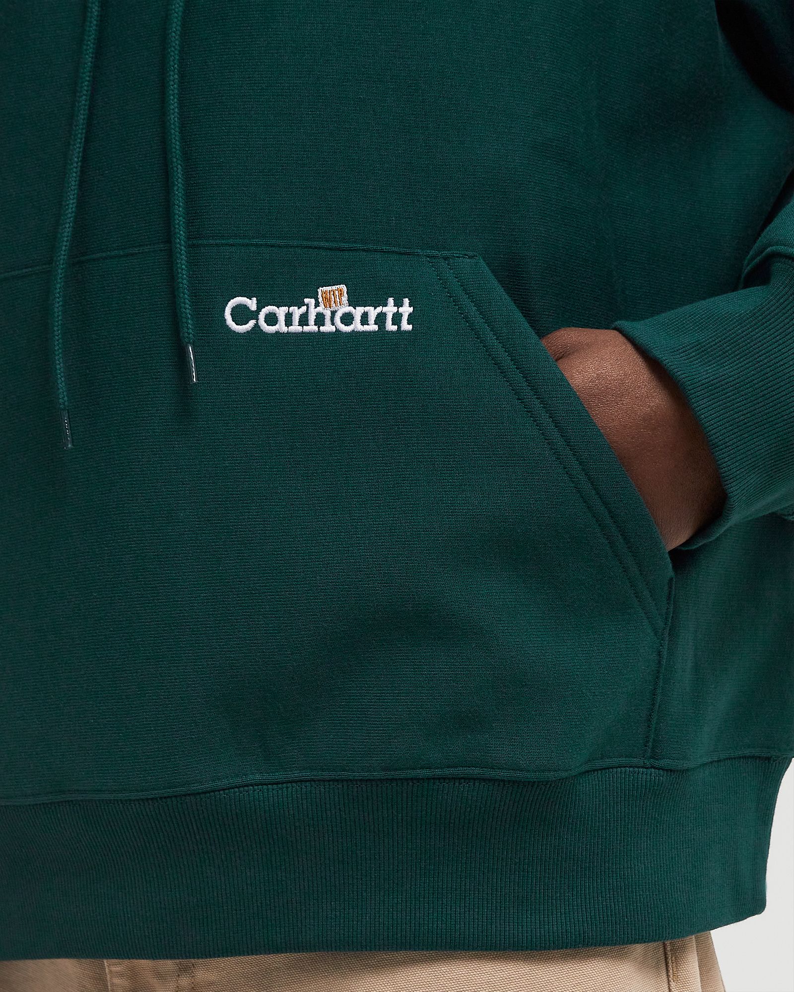 Hooded Label Script Sweat