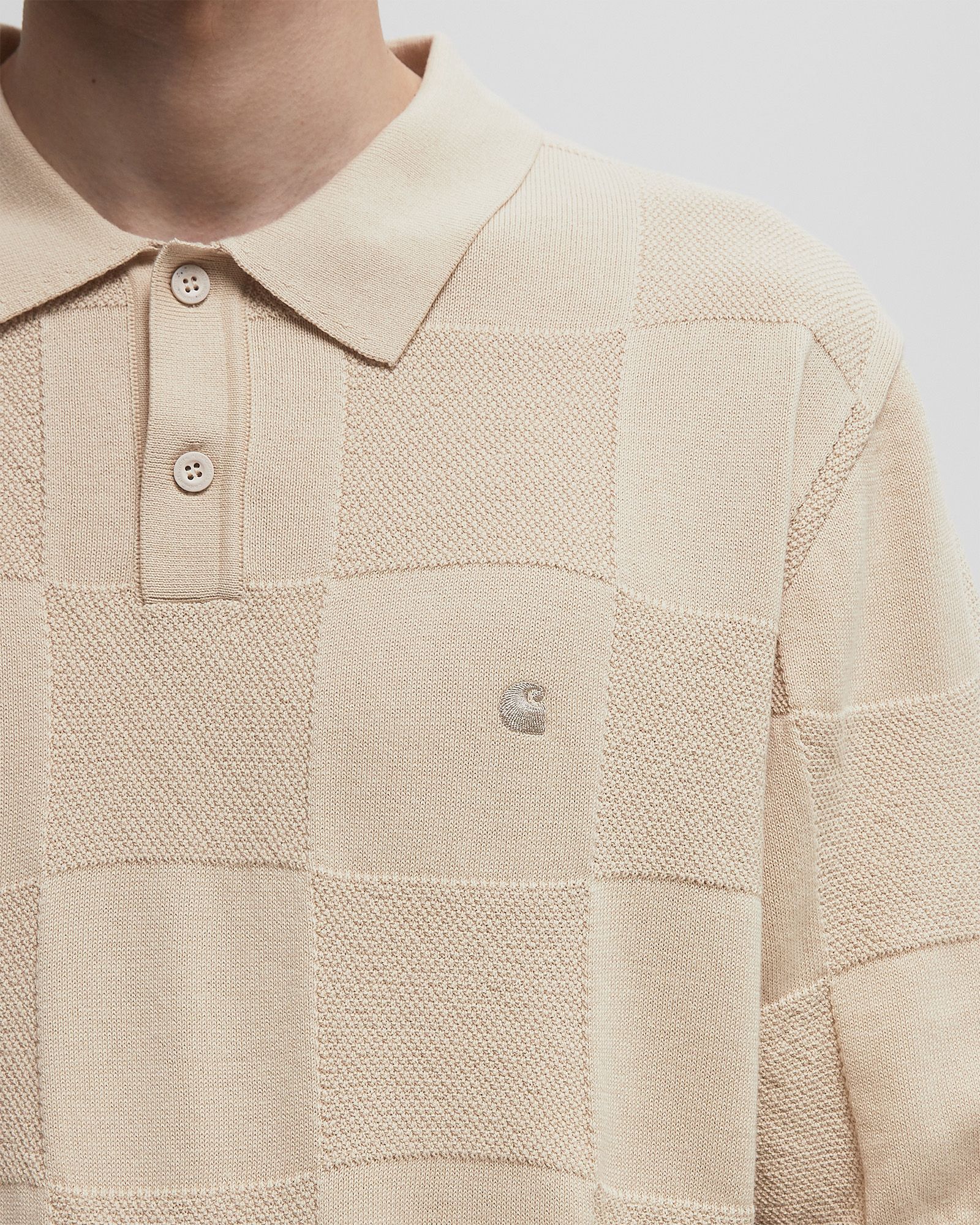 Carhartt WIP☆S/S CHECKER POLO☆XLニットポロシャツ セール】Carhartt WIP S/S CHECKER POLO（カーハートワークイン