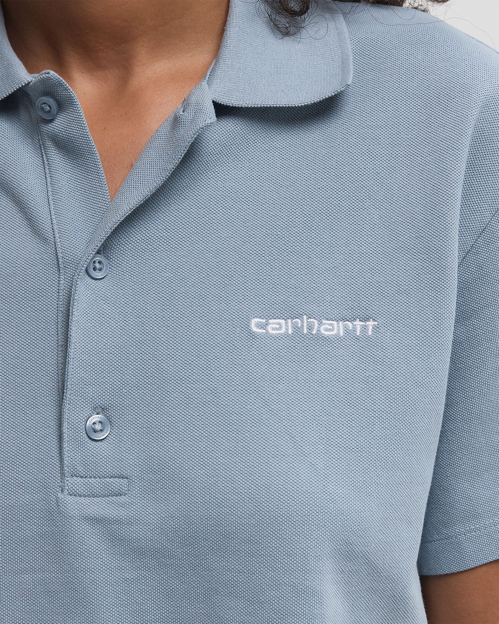 WMNS S/S Carhartt Script Polo TS