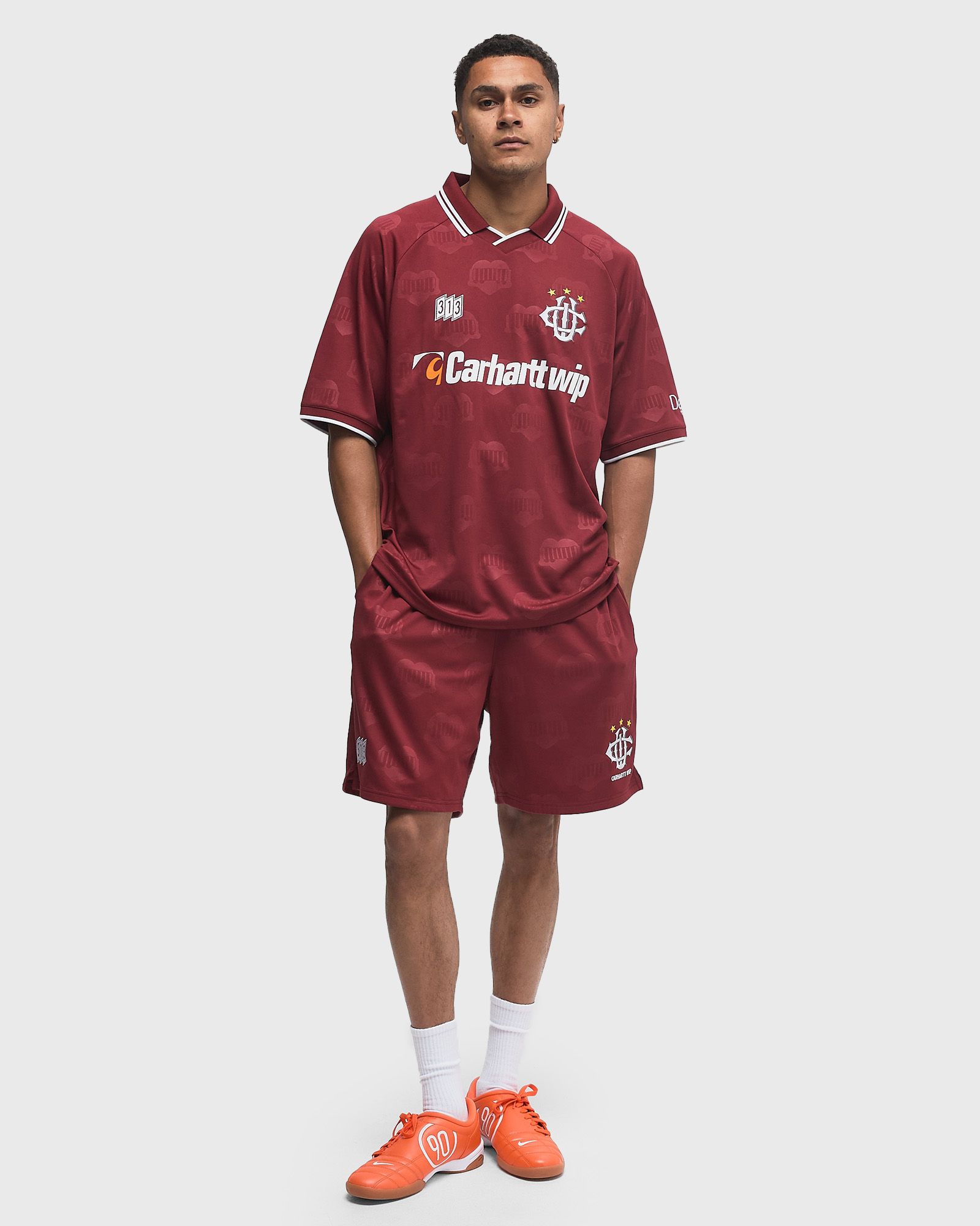 CarharttWIP S/S HARTT’S FOOTBALL T-SHIRT Carhartt WIP S/S Hartt's Football Tee Blue | BSTN Store