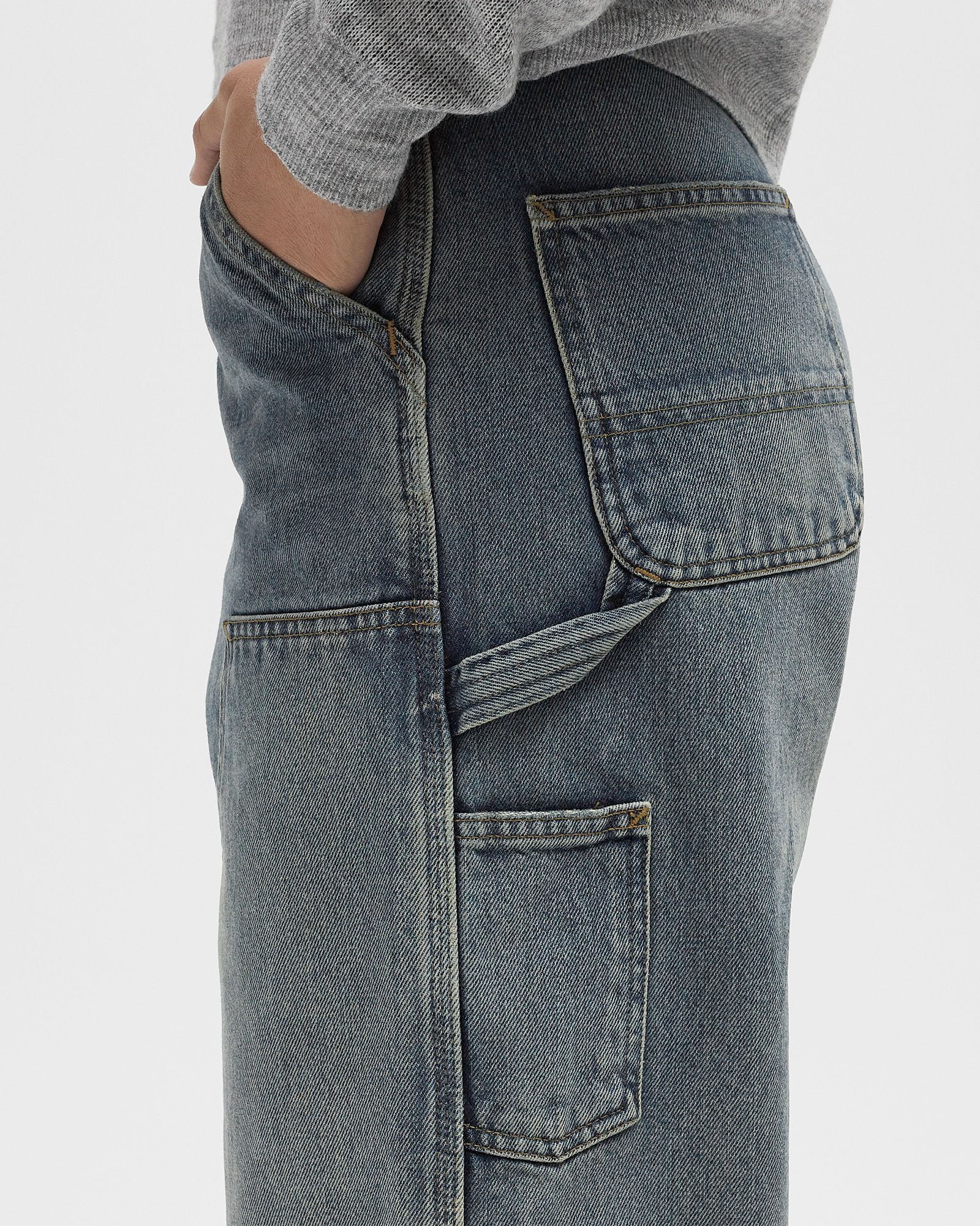 Carhartt BRANDON DOUBLE KNEE PANT ブランドン Carhartt WIP WMNS Brandon Double Knee Pant Blue | BSTN Store