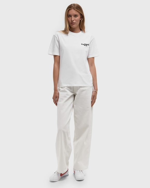 WMNS S/S Button Tee
