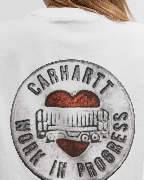 WMNS S/S Button Tee
