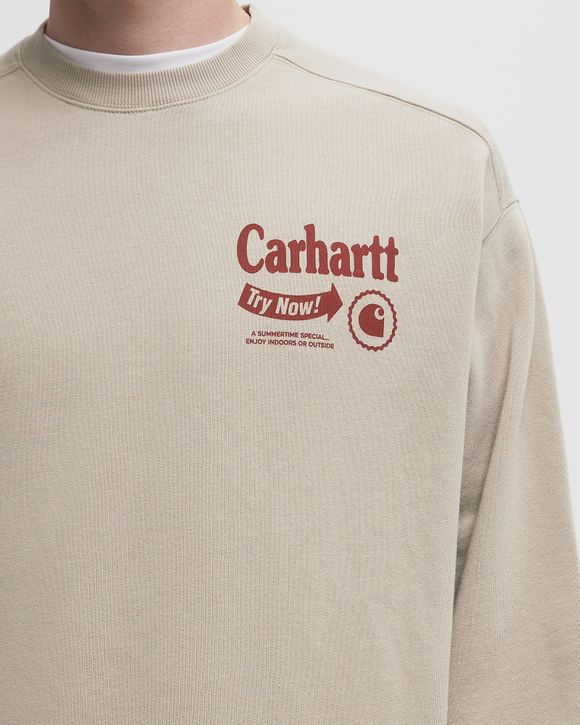 Carhartt WIP Catalogue Sweat Beige | BSTN Store