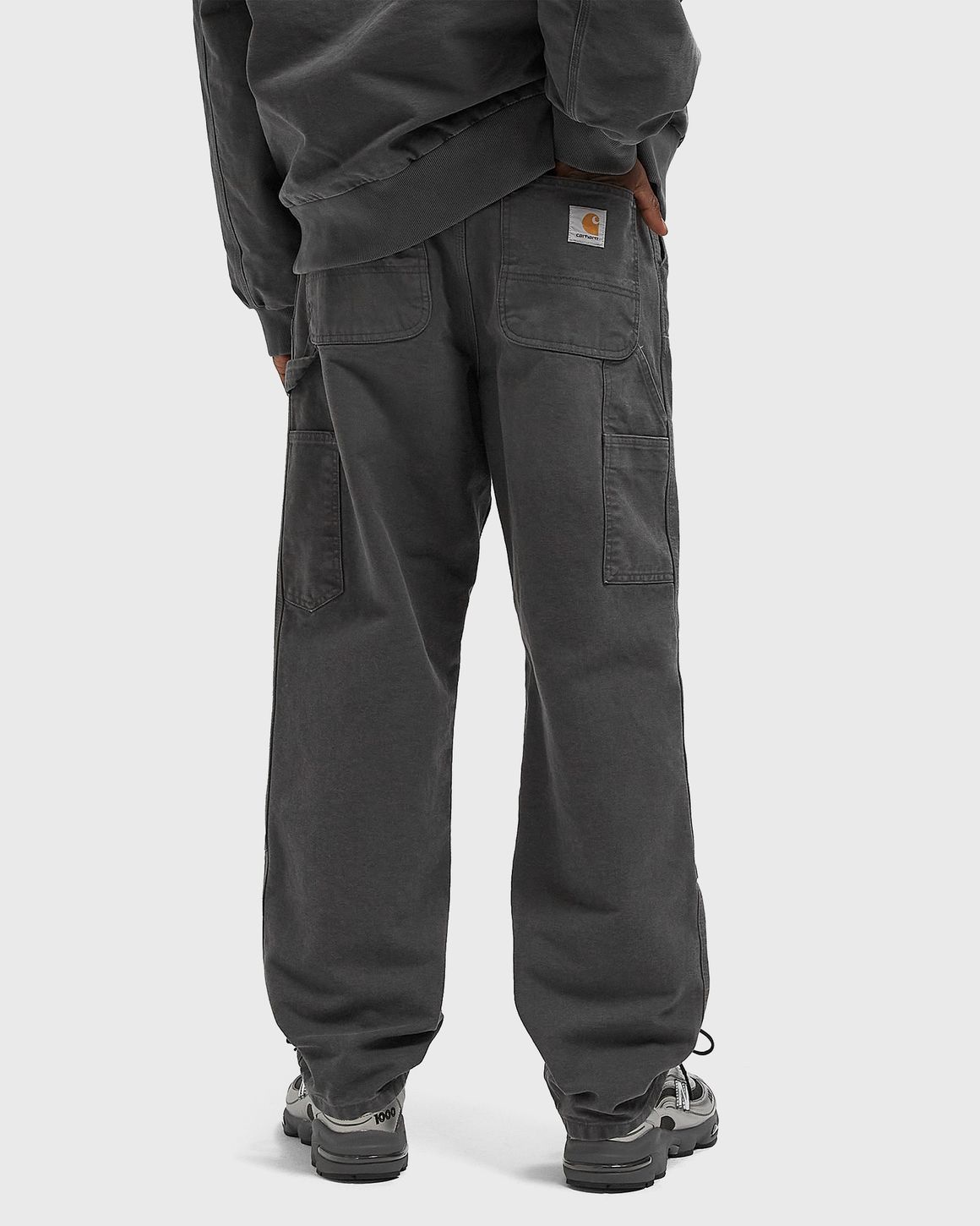 Carhartt WIP Double Knee Pant Grey | BSTN Store