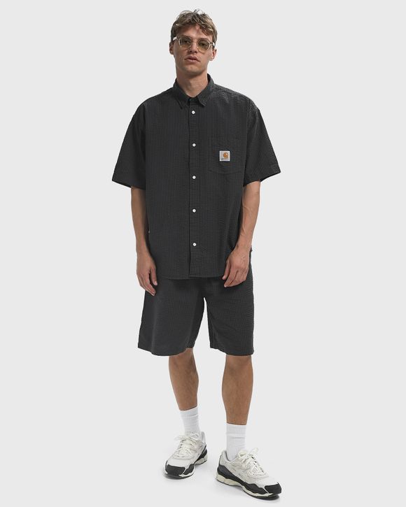 [CARHARTTWIP] S/S TOLAND SHIRT ★大人気★ Carhartt WIP S/S Toland Shirt Black | BSTN Store