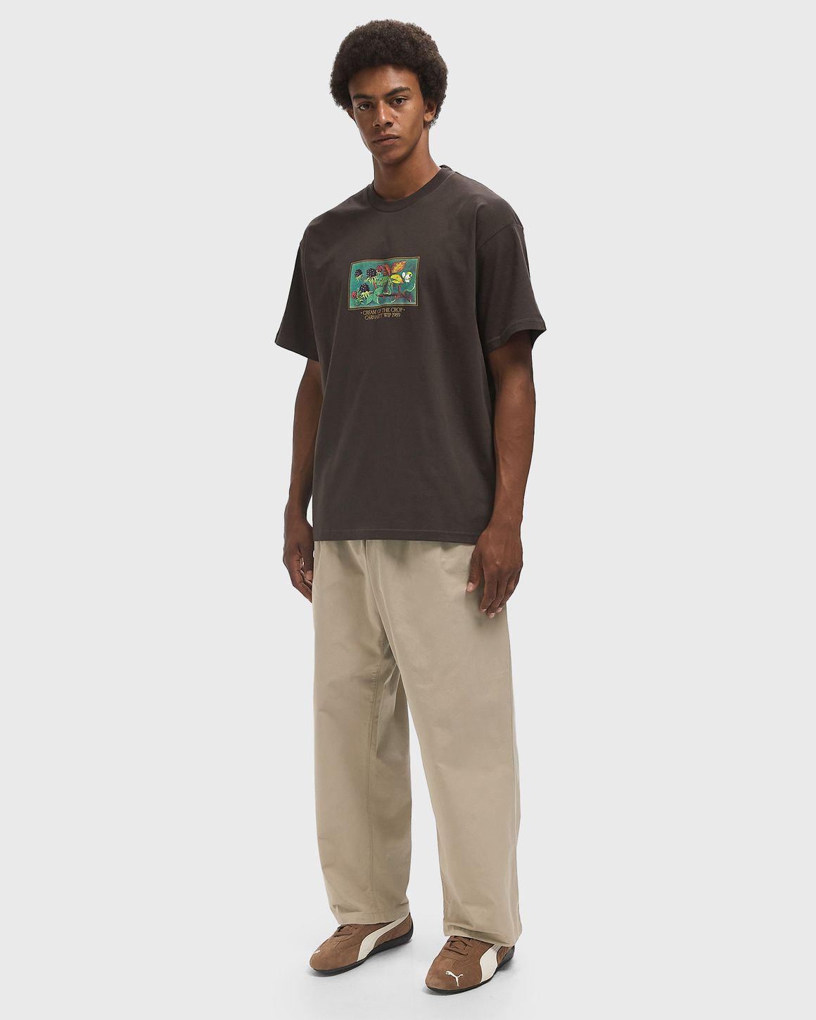 Tシャツ・カットソー Carhartt \"S/S Cream Of The Crop\" T-shirt (I035192 2ZWXX 03) Carhartt WIP S/S Cream Of The Crop Tee Red | BSTN Store