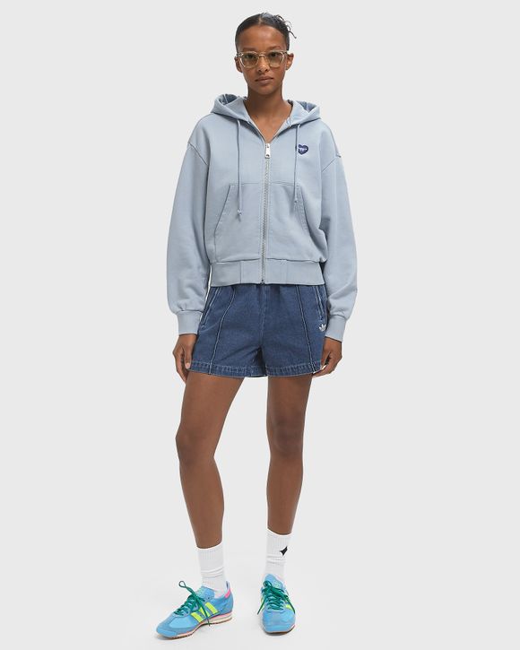 【carhartt】速達無料 Heart II Harttジップアップフーディ/Blue Carhartt WIP Hooded Heart II Hartt Sweat Jacket | Blue