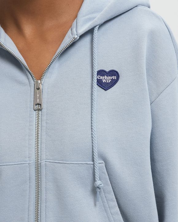 Carhartt WIP WMNS Hooded Heart II Hartt Jacket Blue | BSTN Store