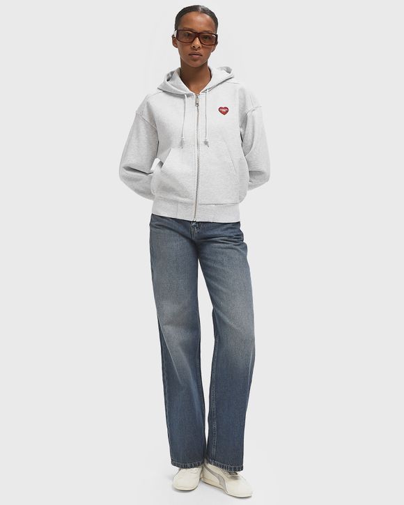 Carhartt WIP WMNS Hooded Heart II Hartt Jacket Grey | BSTN Store