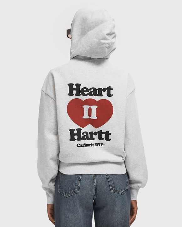 Carhartt WIP WMNS Hooded Heart II Hartt Jacket Grey | BSTN Store